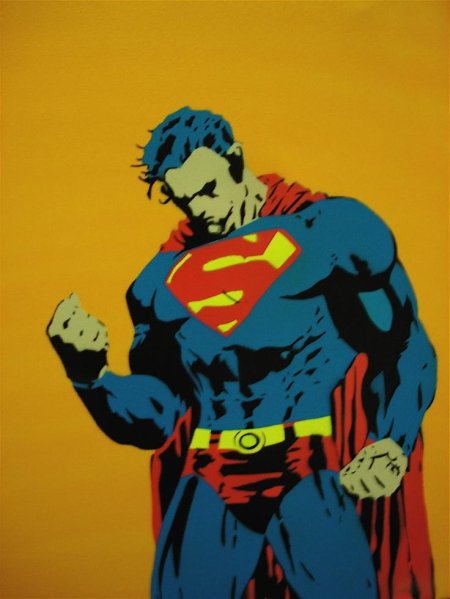 Поп арт супергерои