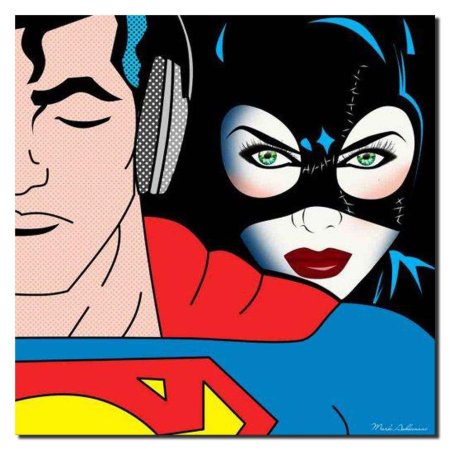 Картины в стиле комиксов