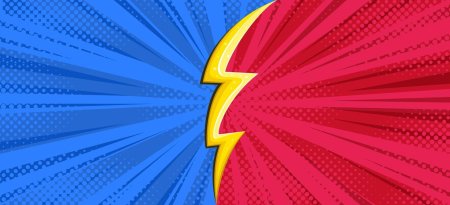 Супергеройский фон