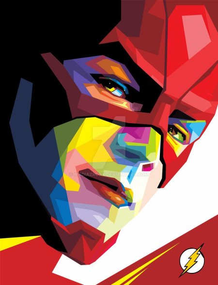 Поп арт супергерои