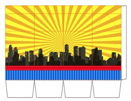 Фон в стиле поп арт