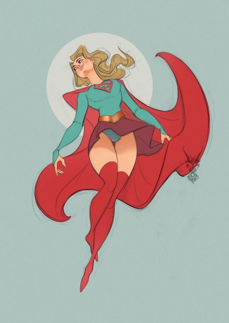 Рисунки супергероев