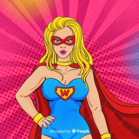 Супергерои блондинки