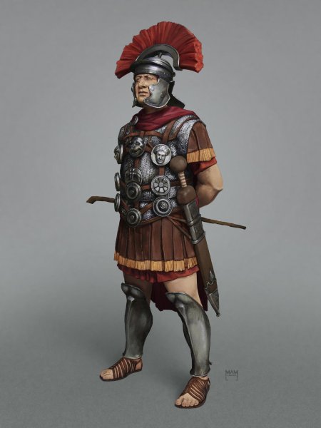 Римский легионер центурион