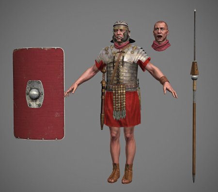 Римский воин легионер