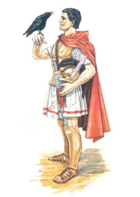 Палудаментум в древнем риме