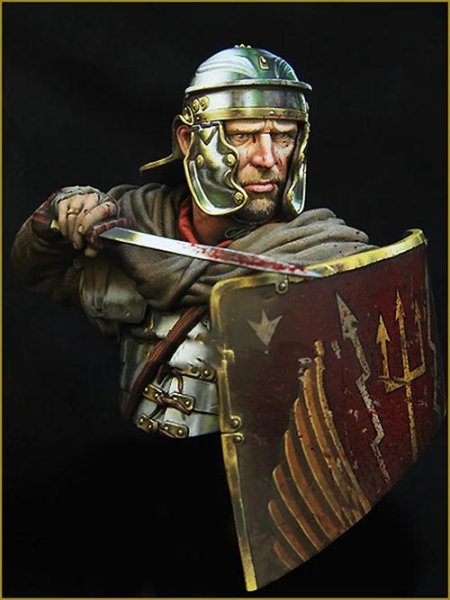 Бюст римского легионера