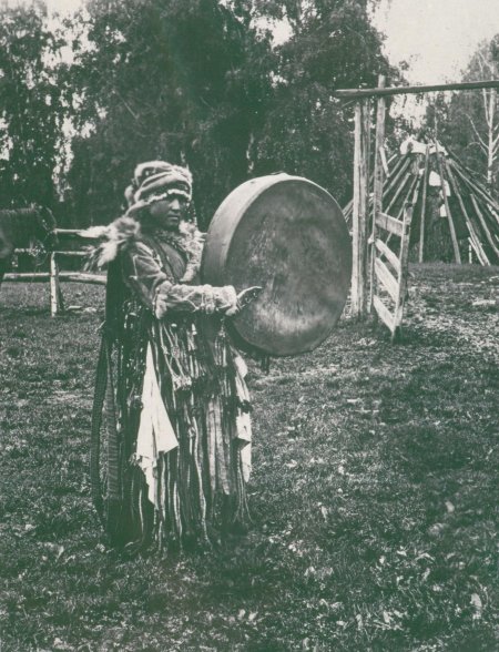 Шорцы шаманский бубен