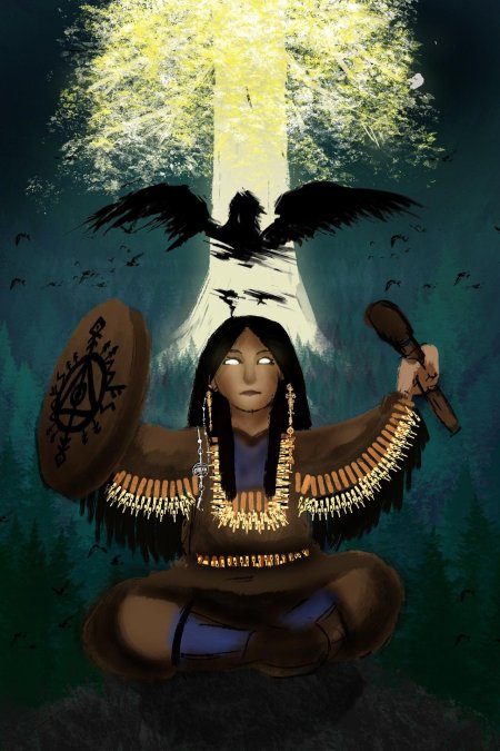 Трехрукий шаман