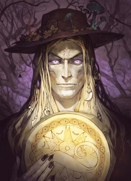 Ведьма арт днд