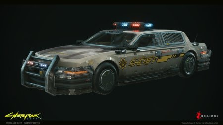 Машина из киберпанк