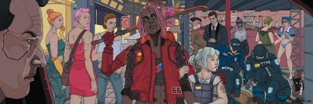 Ривер киберпанк