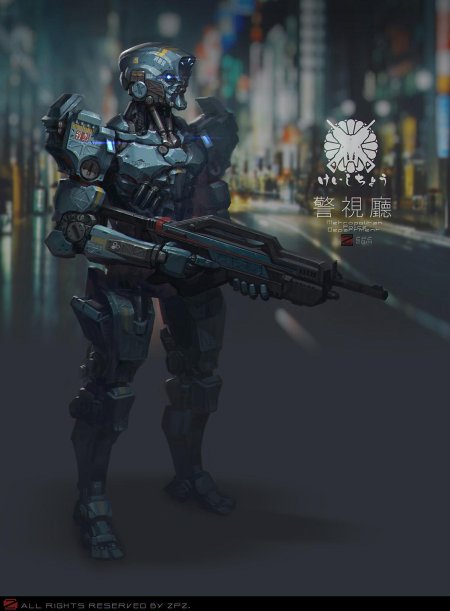 Роботы будущего арт