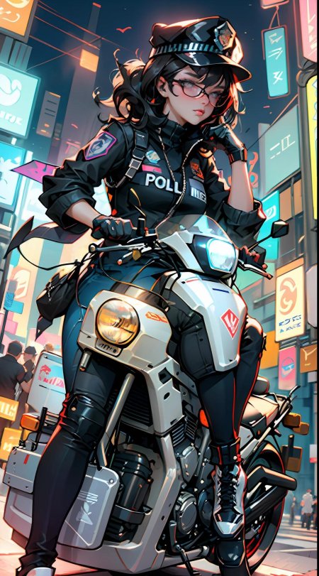 Мотоцикл полицейский