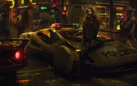 Машина киберпанк