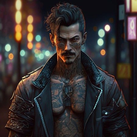 Киберпанк стиль