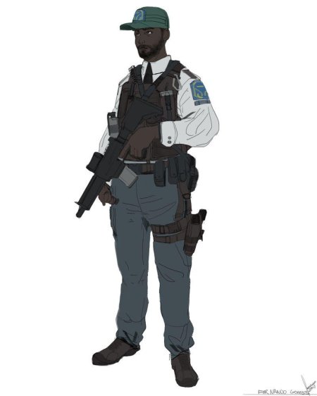 Полиция концепт арт