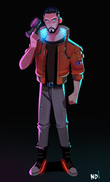 Cyberpunk johnny silverhand