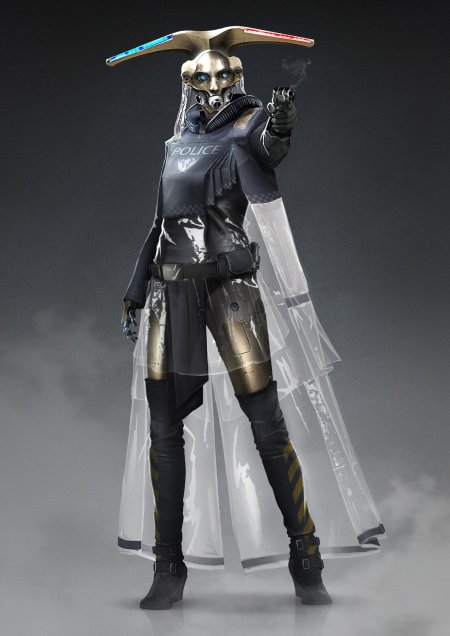 Киберпанк самураи