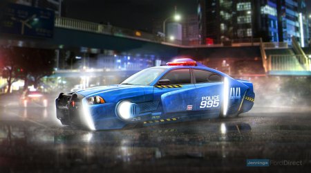 Dodge charger srt8 police nfs