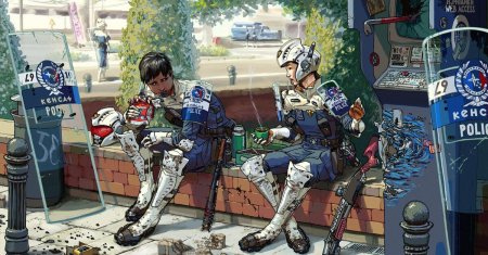 Киберпанк полиция