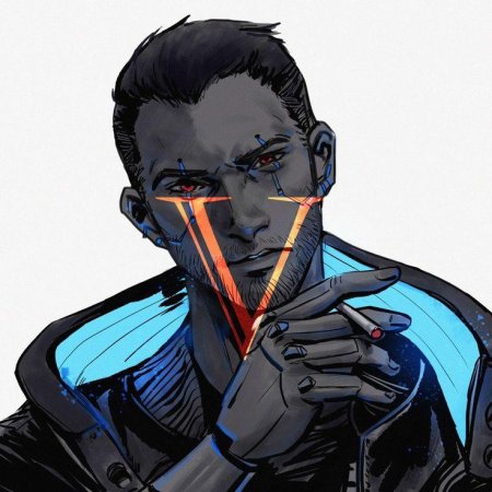 Киберпанк рисунки