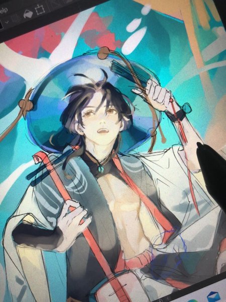 Арт персонажи аниме