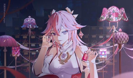 Геншин импакт яэ мико