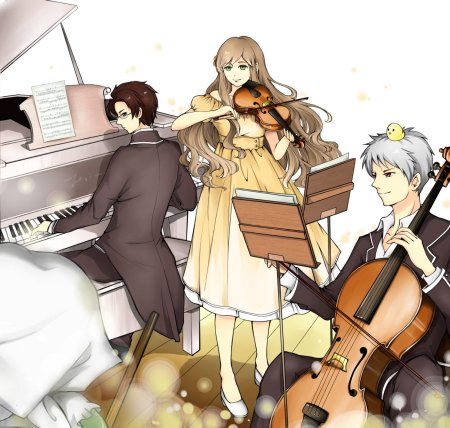 Аниме про музыкантов