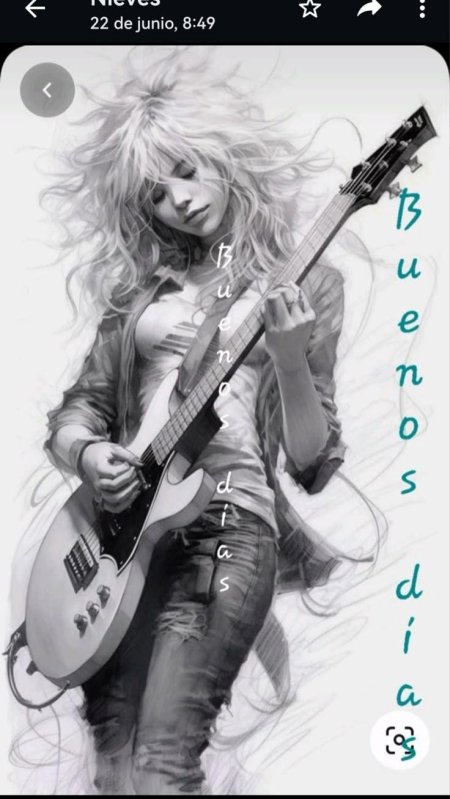 Гитарист картина