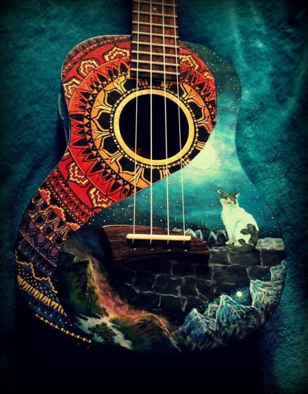 Картина гитара