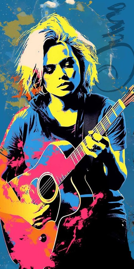 Постер картина курт кобейн