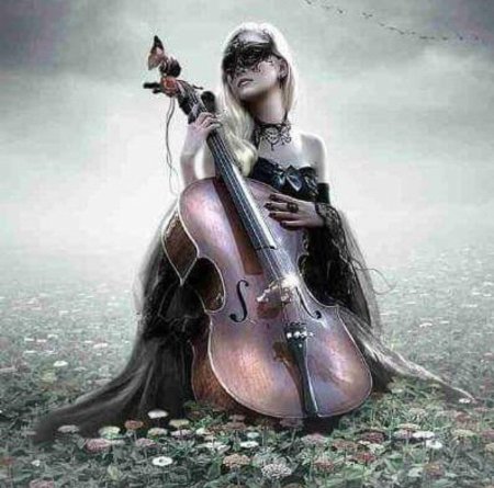 Девушка со скрипкой