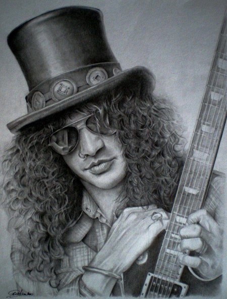 Slash портрет