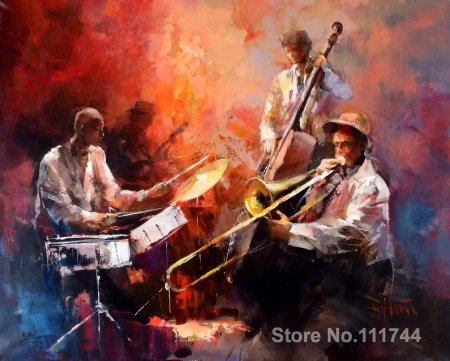 Художник willem haenraets: jazz