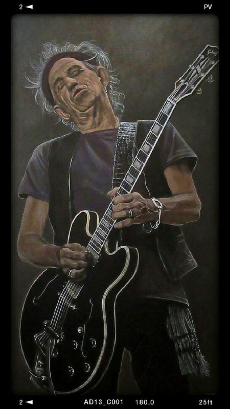 Кит ричардс с гитарой