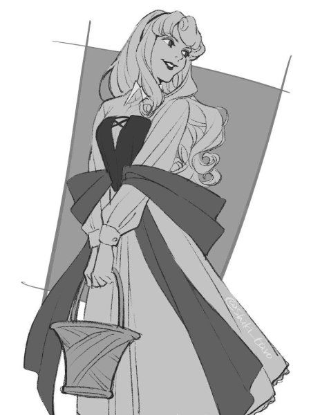 Аврора рисунок