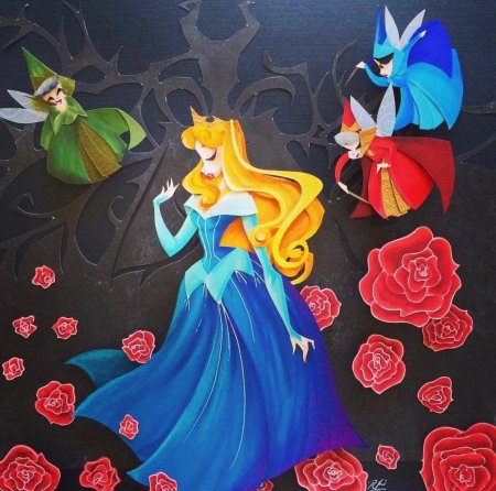 Принцесса аврора и феи