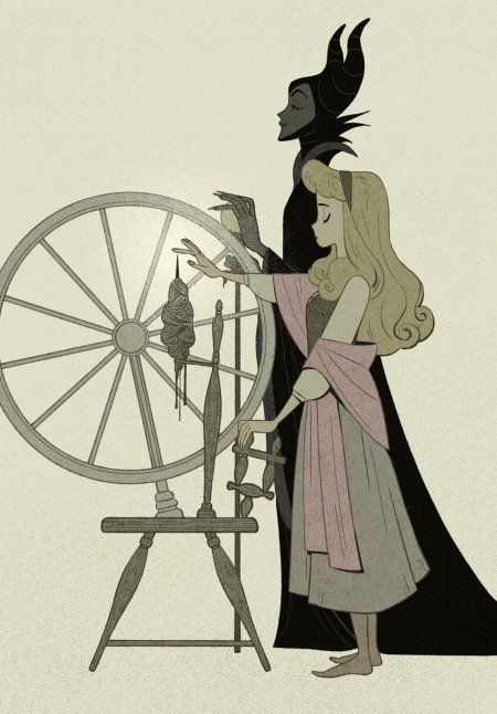 Спящая красавица малефисента и аврора