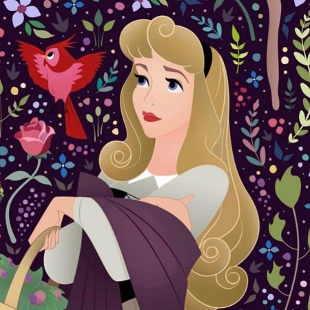 Спящая красавица аврора арт