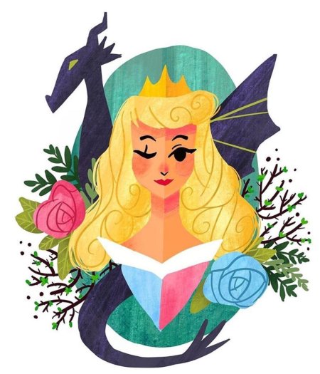 Дисней спящая красавица