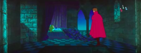 Уолт дисней спящая красавица поцелуй