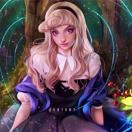 Спящая красавица аврора арт