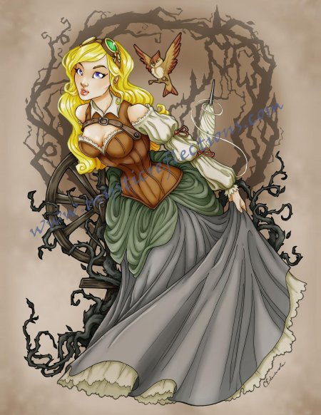 Стимпанк принцессы дисней