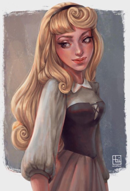 Спящая красавица аврора арт