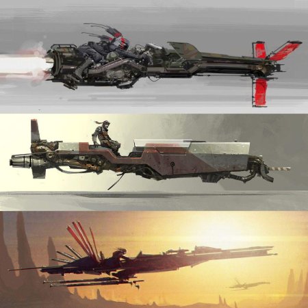 Звёздные войны свуп байк