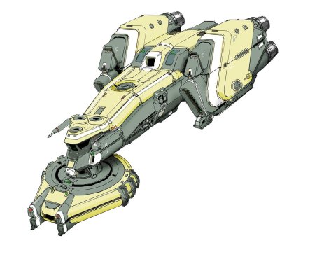 Космический корабль концепт