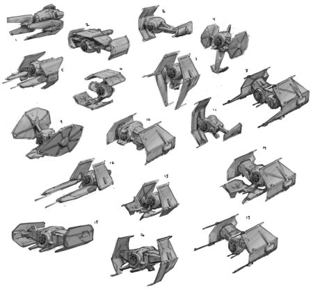 Сид истребитель концепт арт