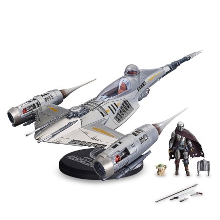 Набор фигурка и самолет star wars the mandalorian