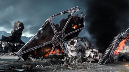 Star wars battlefront истребитель